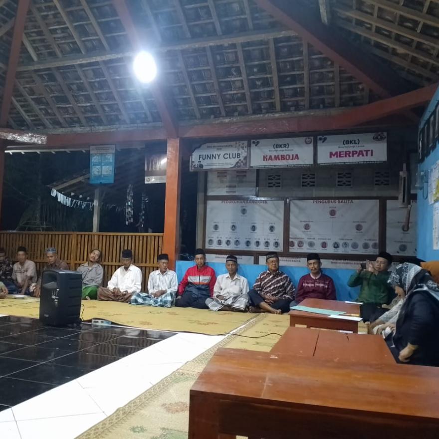 Musduk Sangkrek : Warga Tentukan 2 Bakal Calon Dukuh Sangkrek